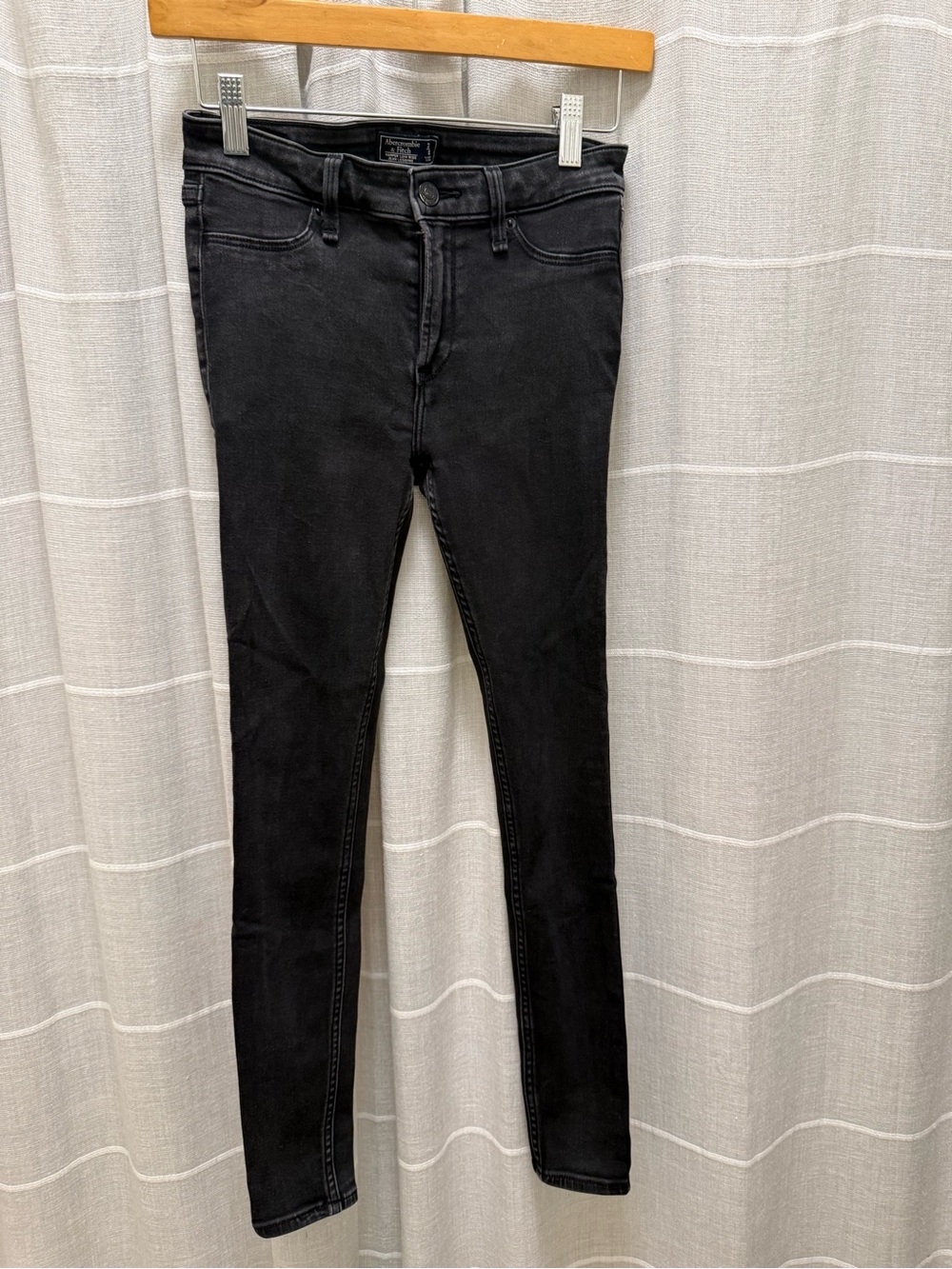 Abercrombie & Fitch Black Skinny Jeans